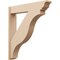 Ekena Millwork 7 1/2-in W x 38-in D x 42-in H Funston Trad Rough Cedar Woodgrain TimberThane Outlooker, Primed Tan OUTUR075X38X42FST04RCPR - alternate 1